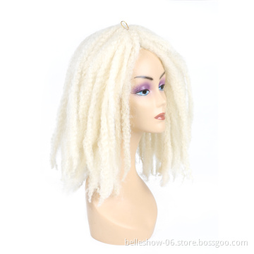 Hot sell afro bulk crochet hair afro braiding hair 110g 20 inch synthetic hair extensions